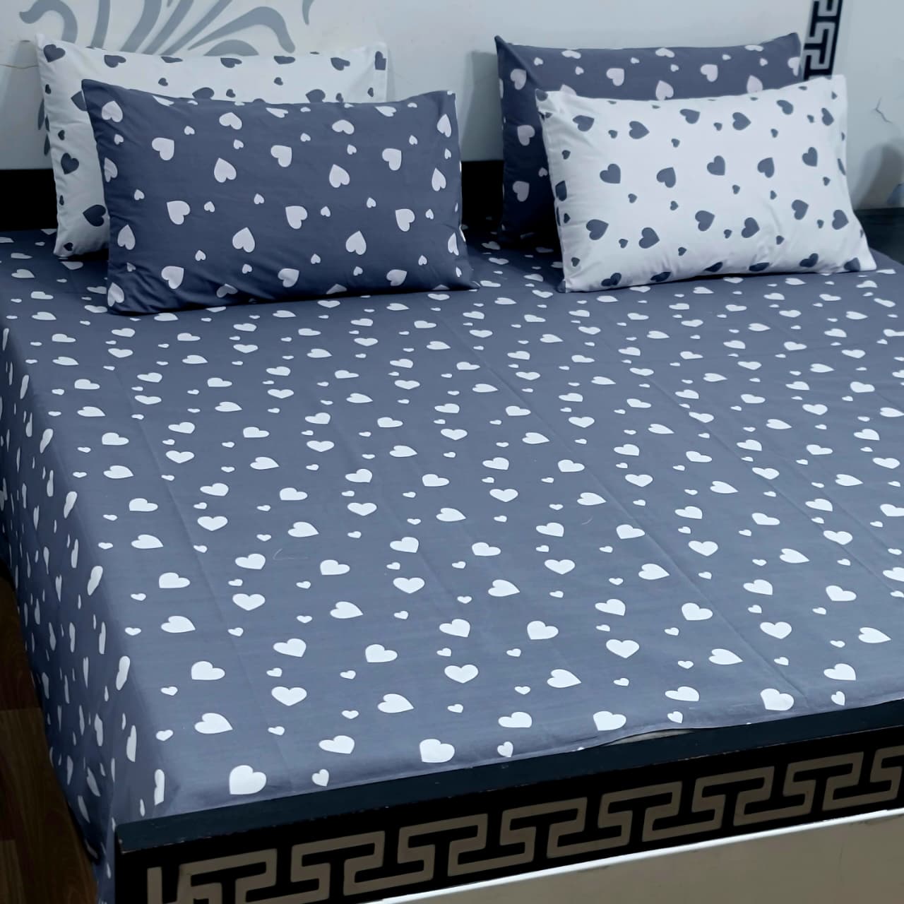⚜️5 PC Cozify  Pure Cotton Bedsheets⚜️ 031