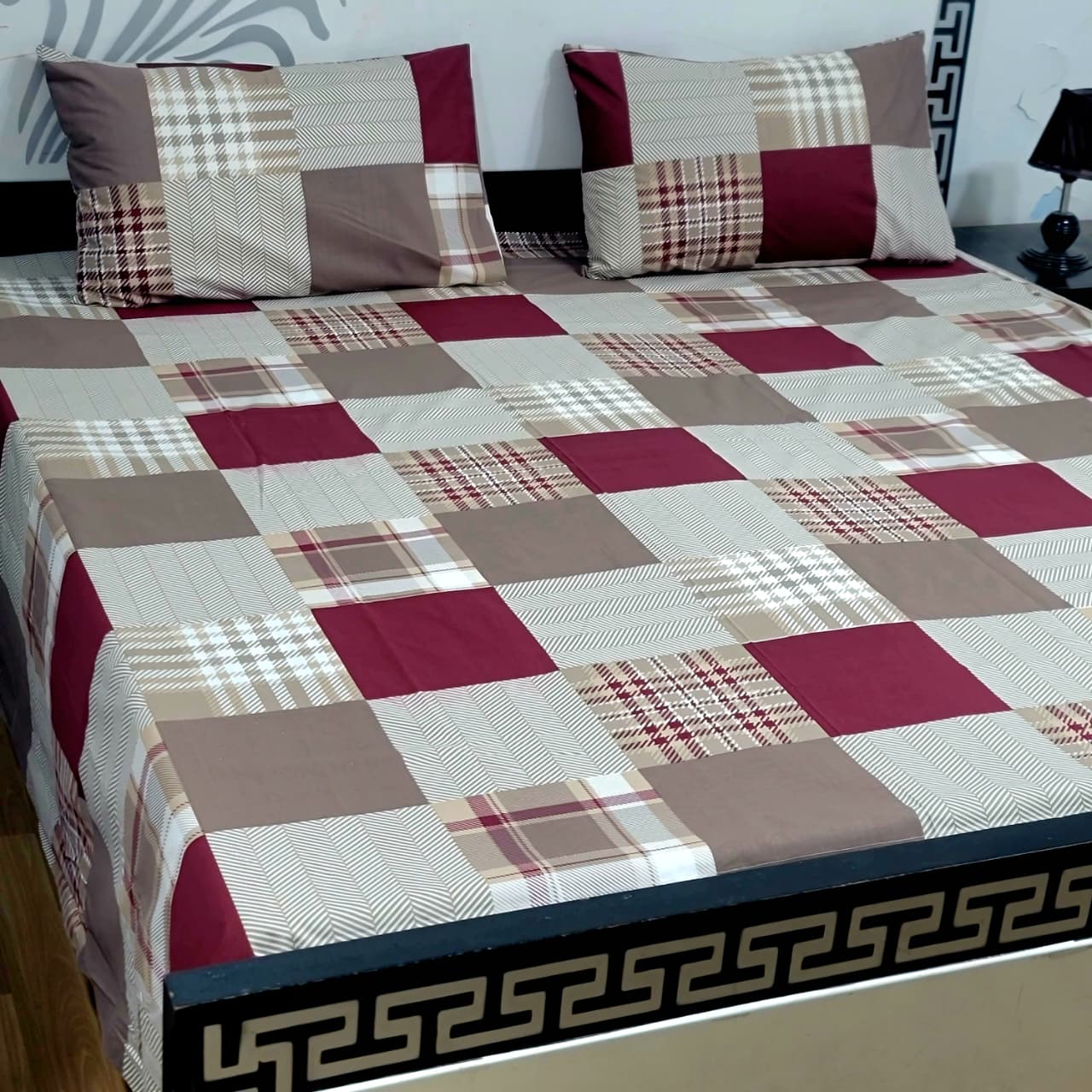 Cozify Pure Cotton Bed Sheet - King - CPB051