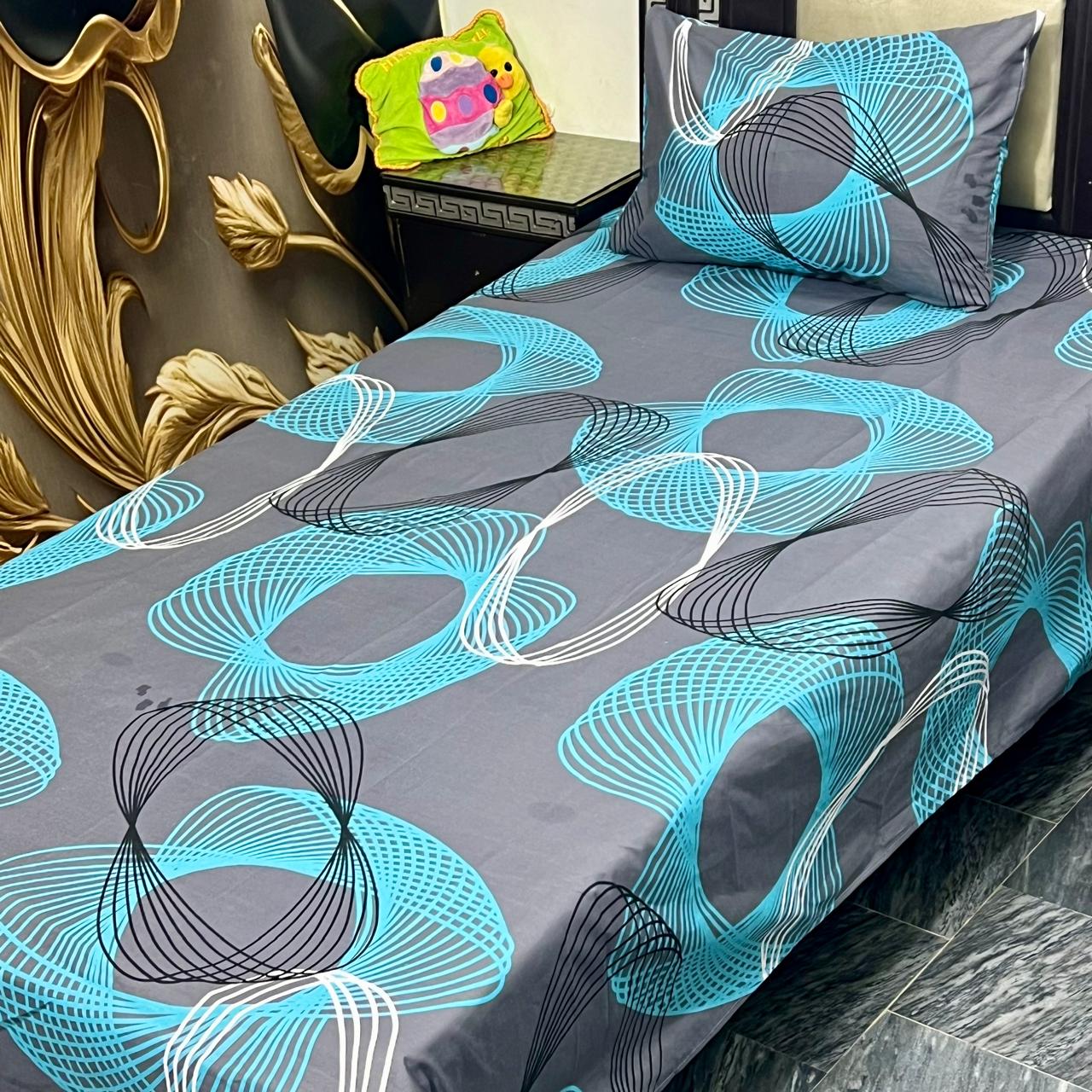 COZIFY PURE COTTON SINGLE BEDSHEET 038