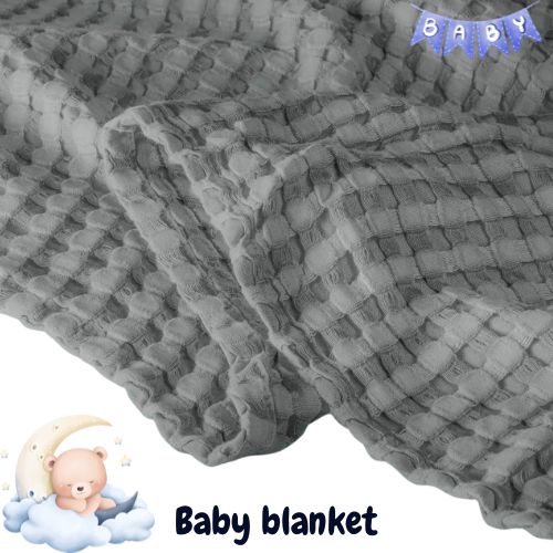 Babies WAFFLE&nbsp; BLANKETS Cute for Cuties 08