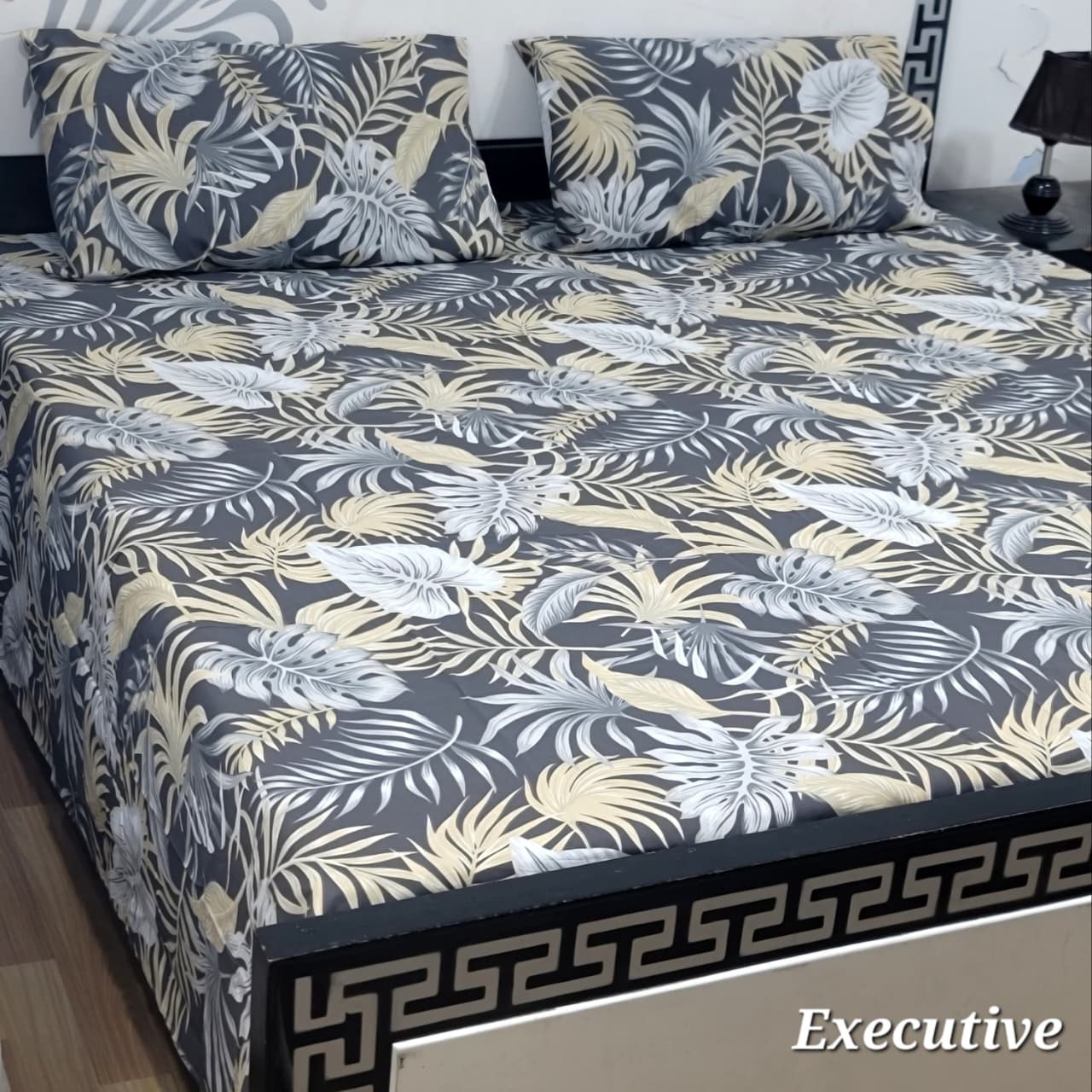 Executive Pure Cotton Bed Sheet - King - EPB 021