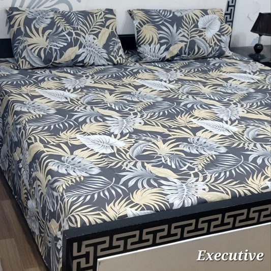 Executive Pure Cotton Bed Sheet - King - EPB 021