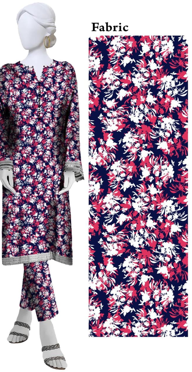 Redos Cotton Casual Summer  Collection  2 Pcs Ladies Suits 113