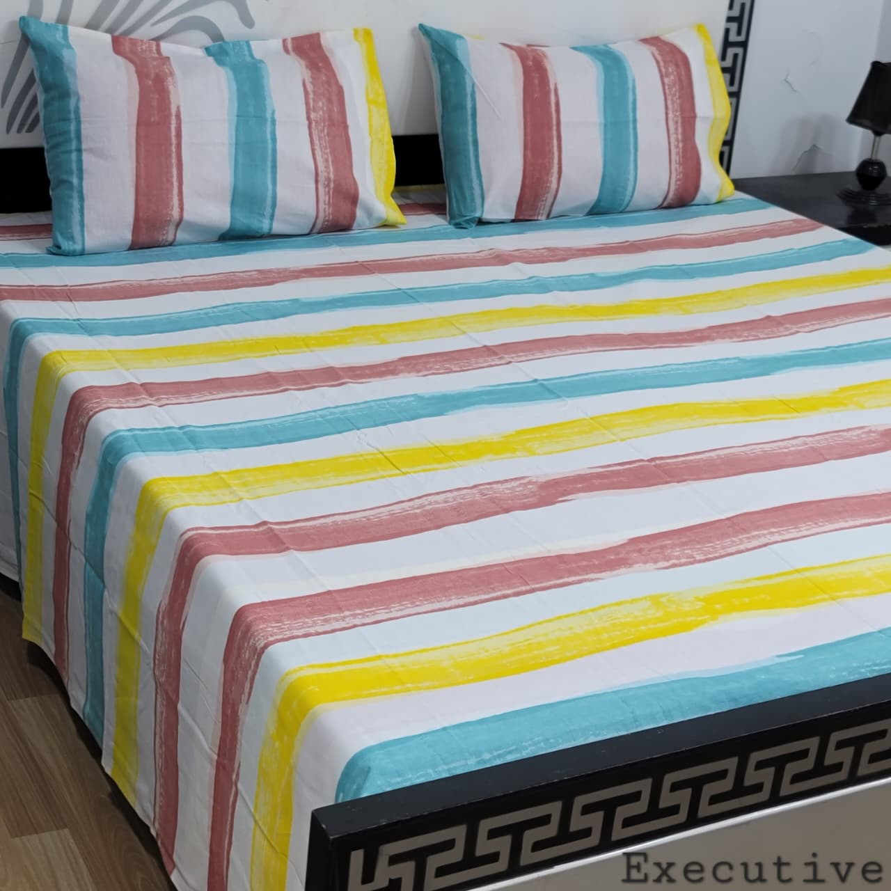 Executive Pure Cotton Bed Sheet - King - EPB 017