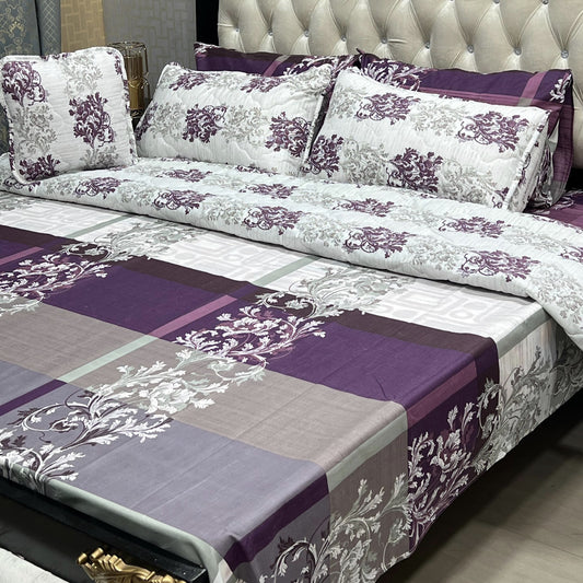 Rurva Cotton Comforter Set - 7pcs - RCS023
