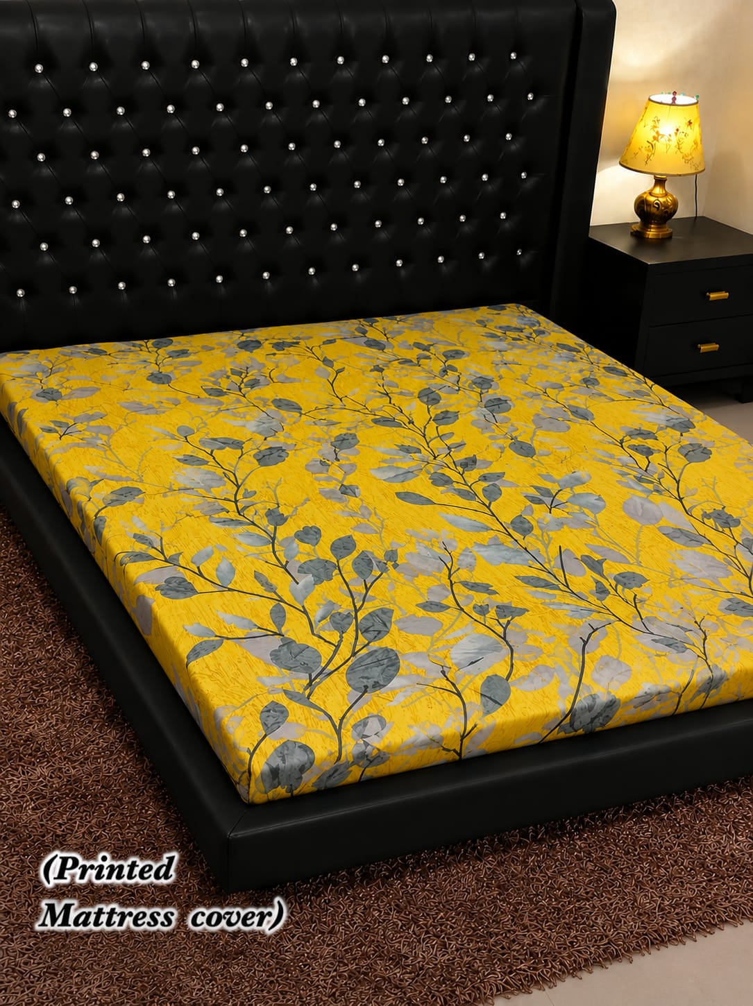 Premium Water Proof Printed Mattress Cover | Soft, Durable & Protective