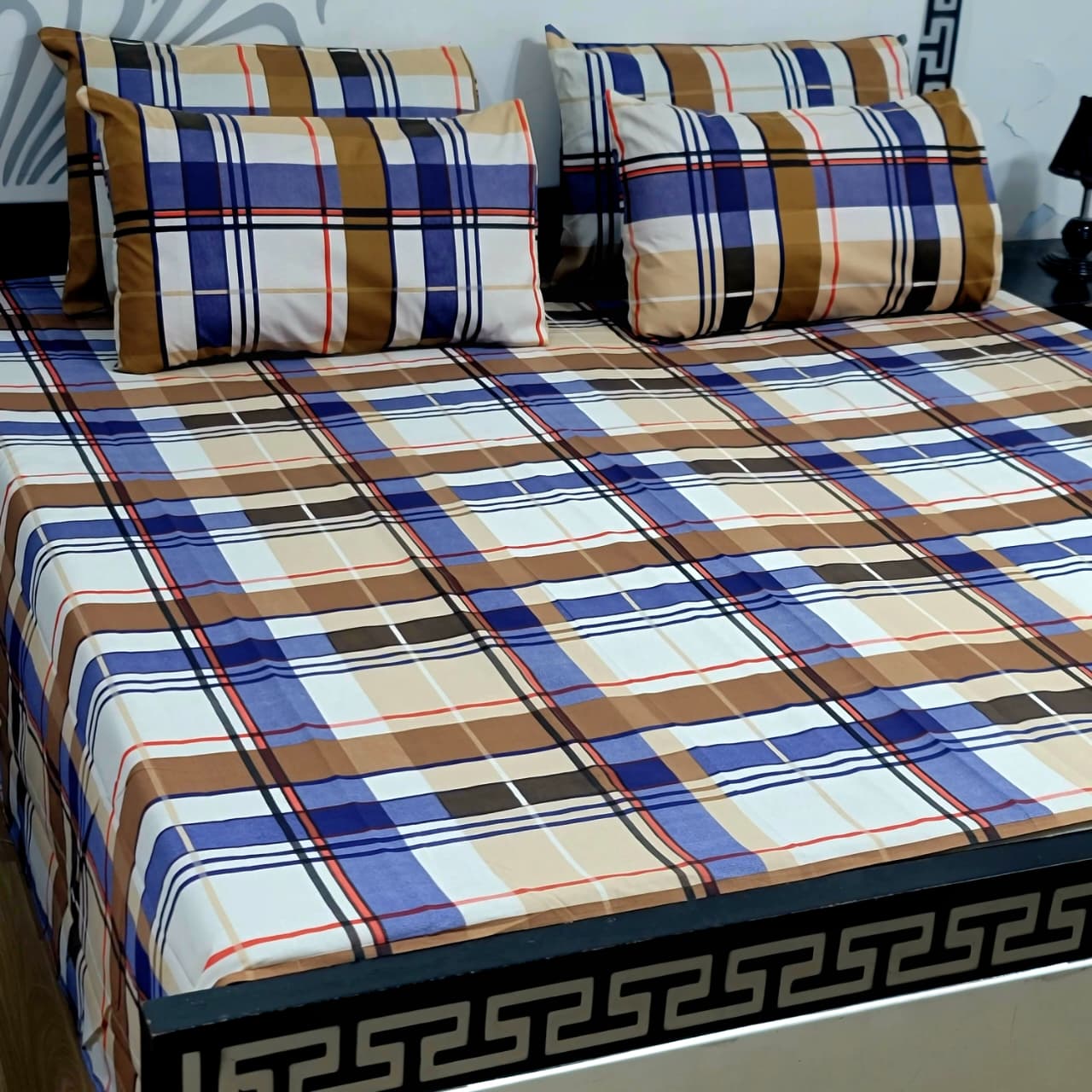 ⚜️5 PC Cozify  Pure Cotton Bedsheets⚜️ 037