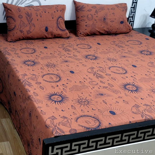 Cozify Pure Cotton Bed Sheet - King - CPB 023
