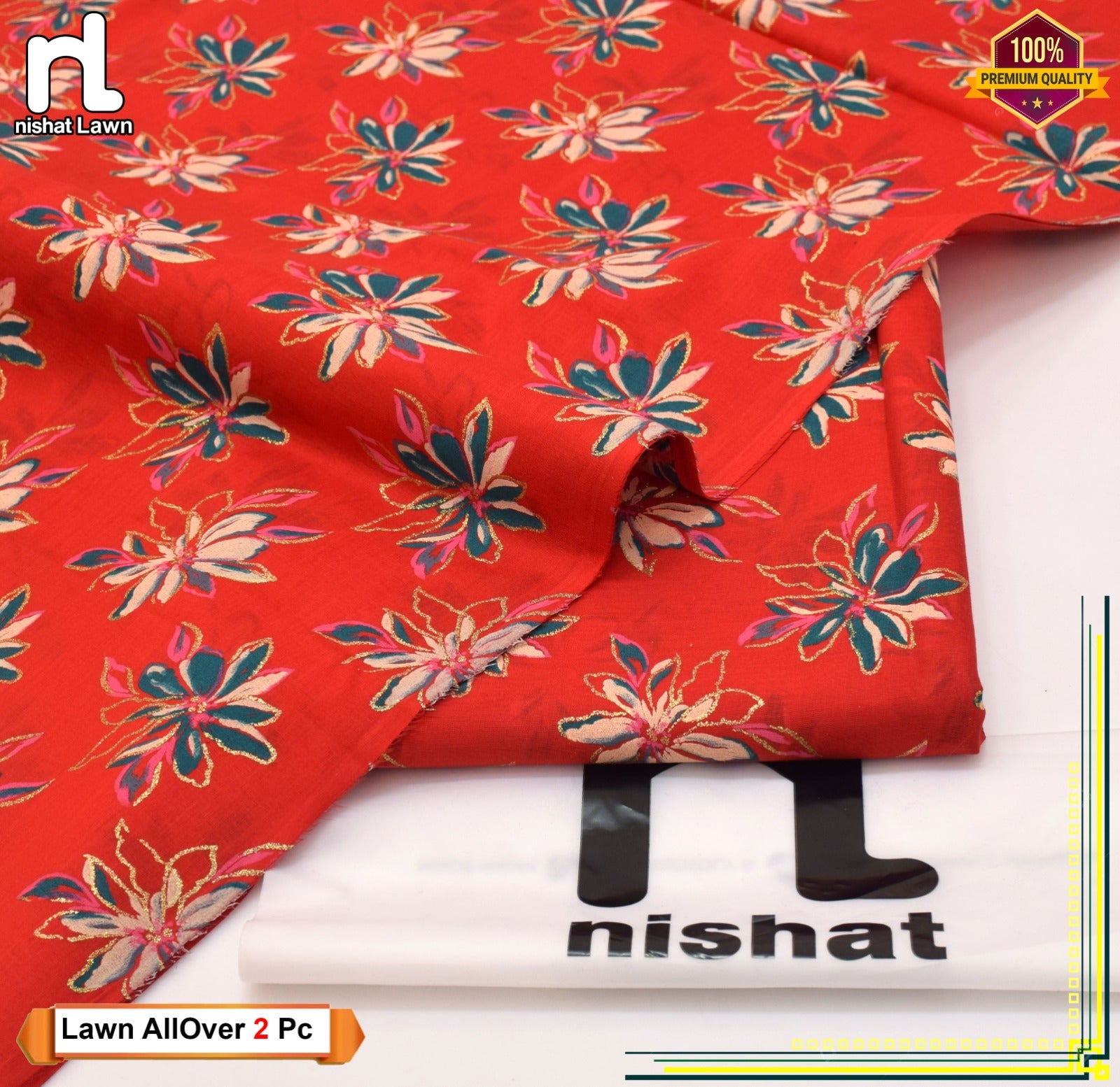 2 Pcs Lawn Suits