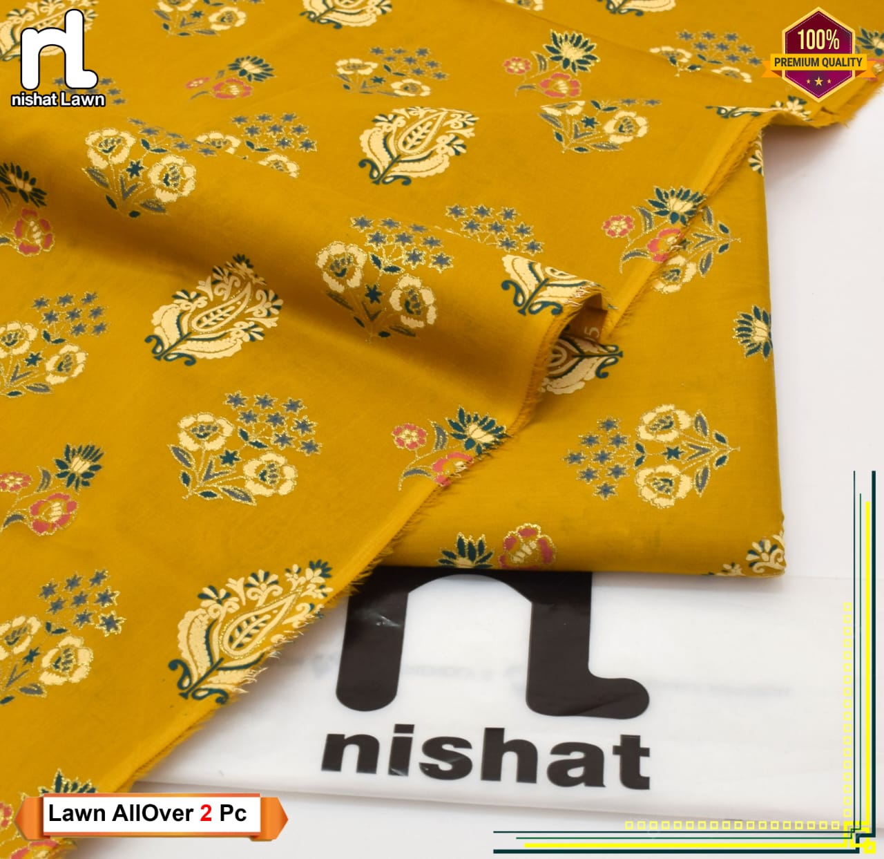 2 Pcs Lawn Suits