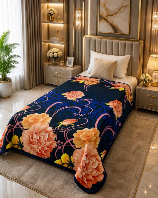 Fleezy Single Printed Blanket | Ultra Soft & Warm S09