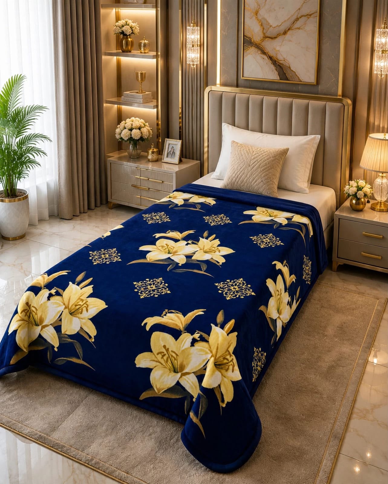 Fleezy Single Printed Blanket | Ultra Soft & Warm S05