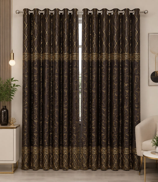 ✨ Premium Textured Velvet Curtain