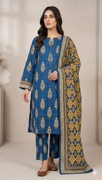 🌸 3 Pcs Unstitched Premium Lawn Suit