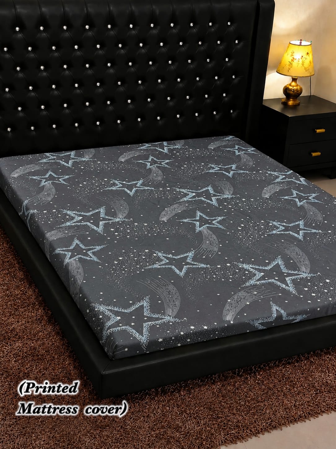 Premium Water Proof Printed Mattress Cover | Soft, Durable & Protective
