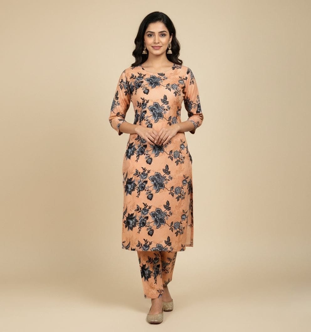 Winter Women Unstitched Suit - 2pcs - WWU042