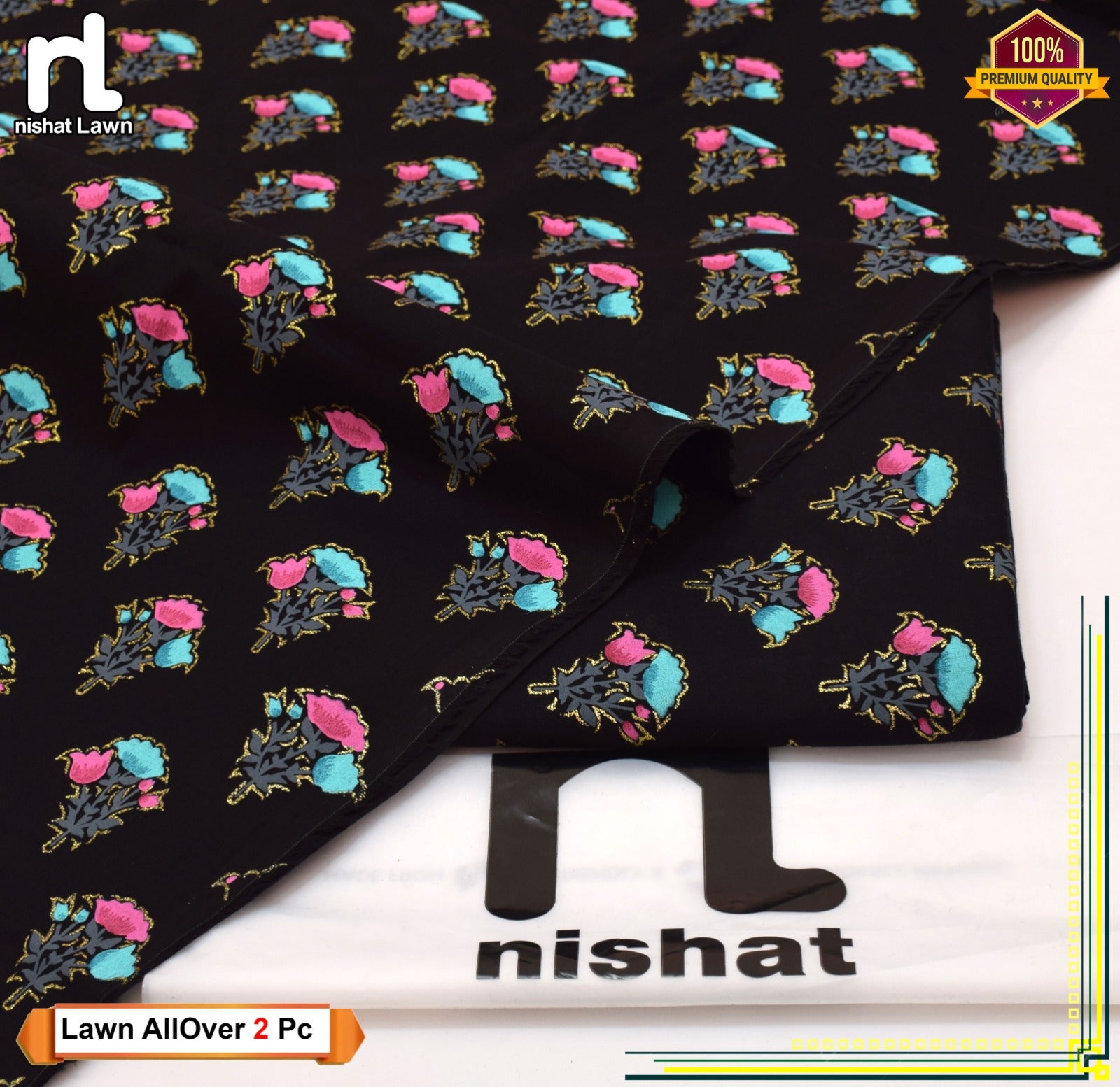2 Pcs Lawn Suits