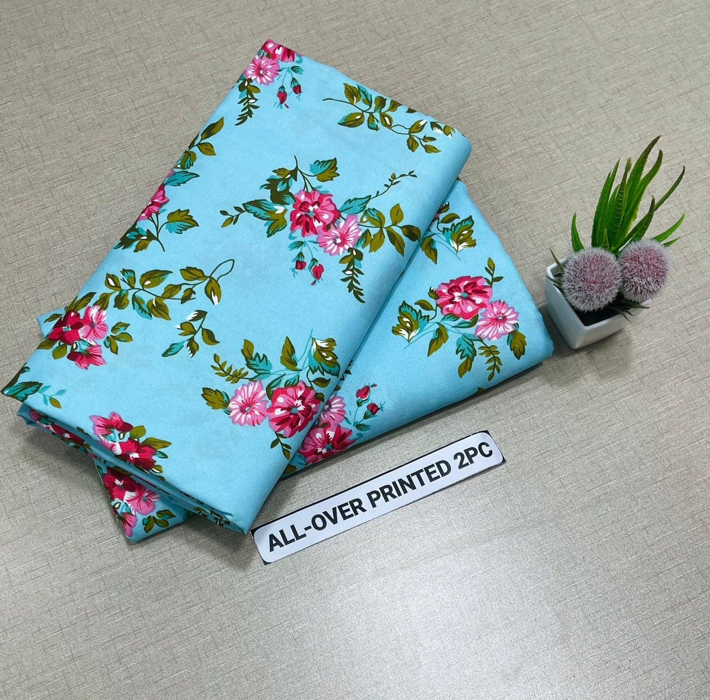 Summer Women Unstitched Suit - 2pcs - WWU038