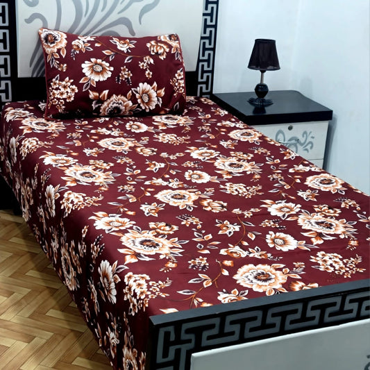 Tytan Cotton Bed Sheet - Single - TSB010