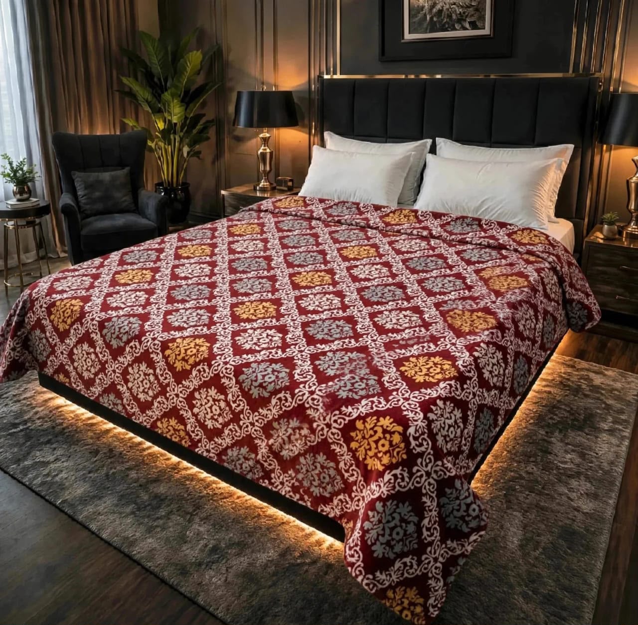 Fleezy Printed Blanket - King - FPB023