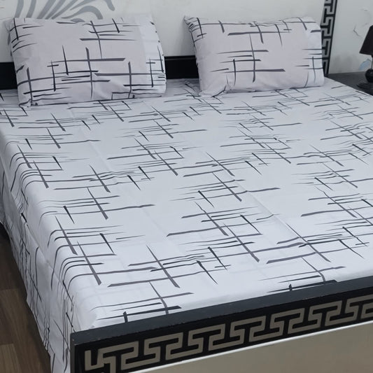 Cozify Pure Cotton Bed Sheet - King - CPB041