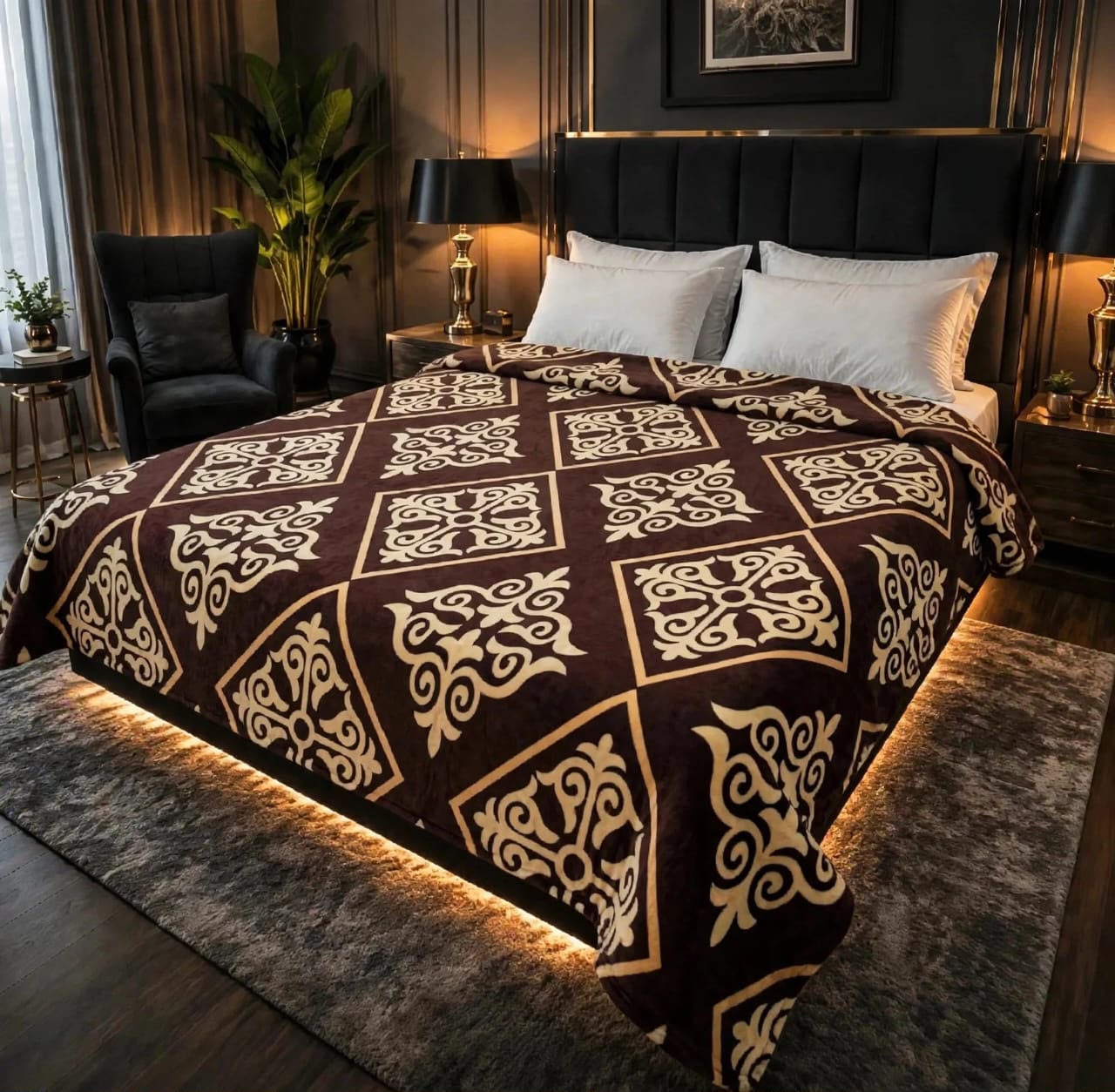 Fleezy Printed Blanket - King - FPB024