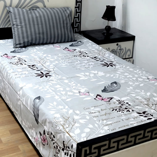 COZIFY PURE COTTON SINGLE BEDSHEET 09