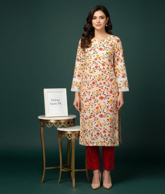 Summer Special  Lawn 2 Pcs Suit 2k26