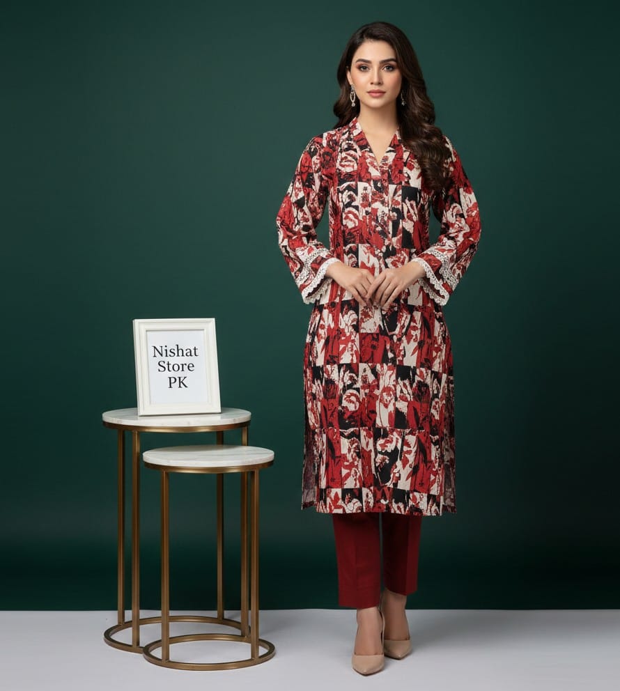 Summer Special  Lawn 2 Pcs Suit 2k26