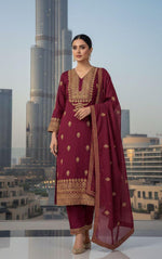 Eid Collection 2K26 – 3 Pcs Lawn / Cotton Hit Traditional Embroidery Suit