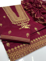 Eid Collection 2K26 – 3 Pcs Lawn / Cotton Hit Traditional Embroidery Suit