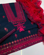 Eid Collection 2K26 – 3 Pcs Lawn / Cotton Hit Traditional Embroidery Suit