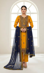 Eid Collection 2K26 – 3 Pcs Lawn / Cotton Hit Traditional Embroidery Suit