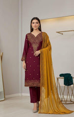 Eid Collection 2K26 – 3 Pcs Lawn / Cotton Hit Traditional Embroidery Suit