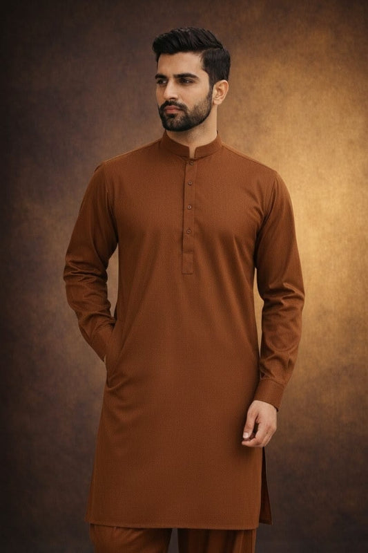 ✨ Elegant Soft Cotton Gents Suits (Unstitched) ✨