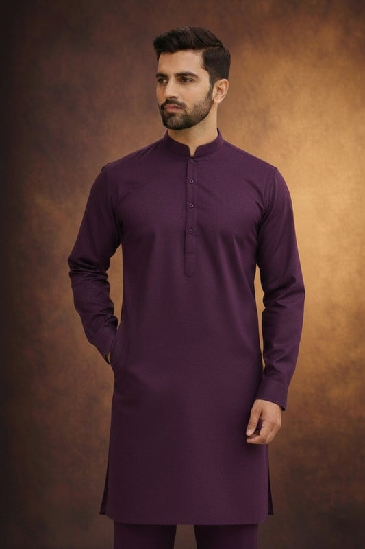 ✨ Elegant Soft Cotton Gents Suits (Unstitched) ✨