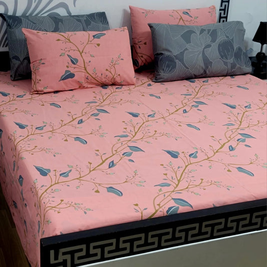 ⚜️5 PC Cozify  Pure Cotton Bedsheets⚜️ 011