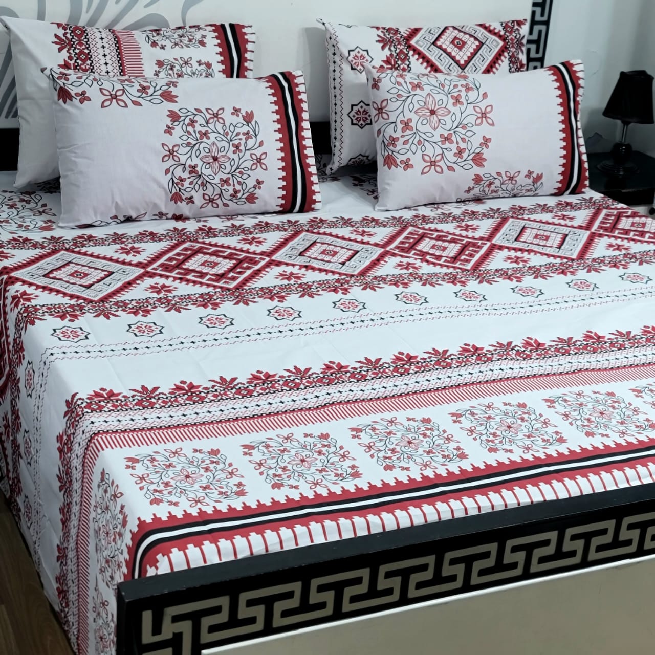 ⚜️5 PC Cozify  Pure Cotton Bedsheets⚜️ 033