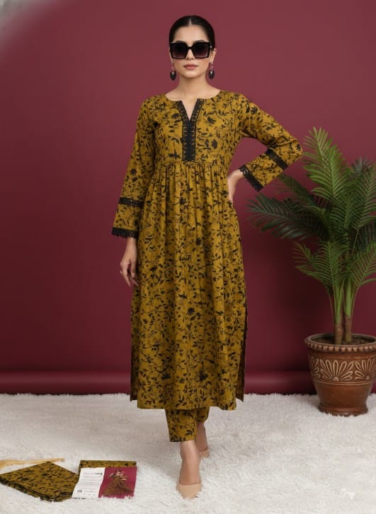 Summer Special  Lawn 2 Pcs Suit 2k26