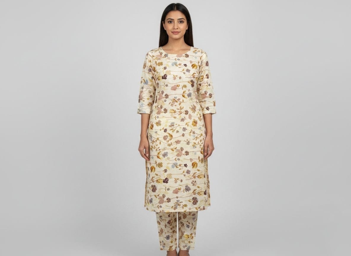 Winter Women Unstitched Suit - 2pcs - WWU046