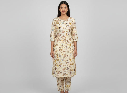 Winter Women Unstitched Suit - 2pcs - WWU046