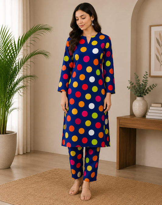 Winter Bloom – 2 Pcs Unstitched Ladies Suit