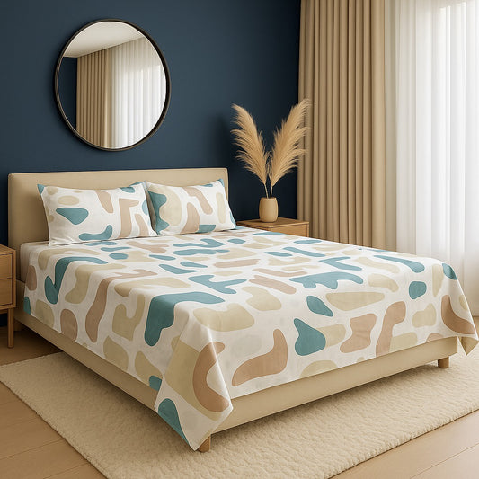 Cozify Pure Cotton Bed Sheet - King - CPB047