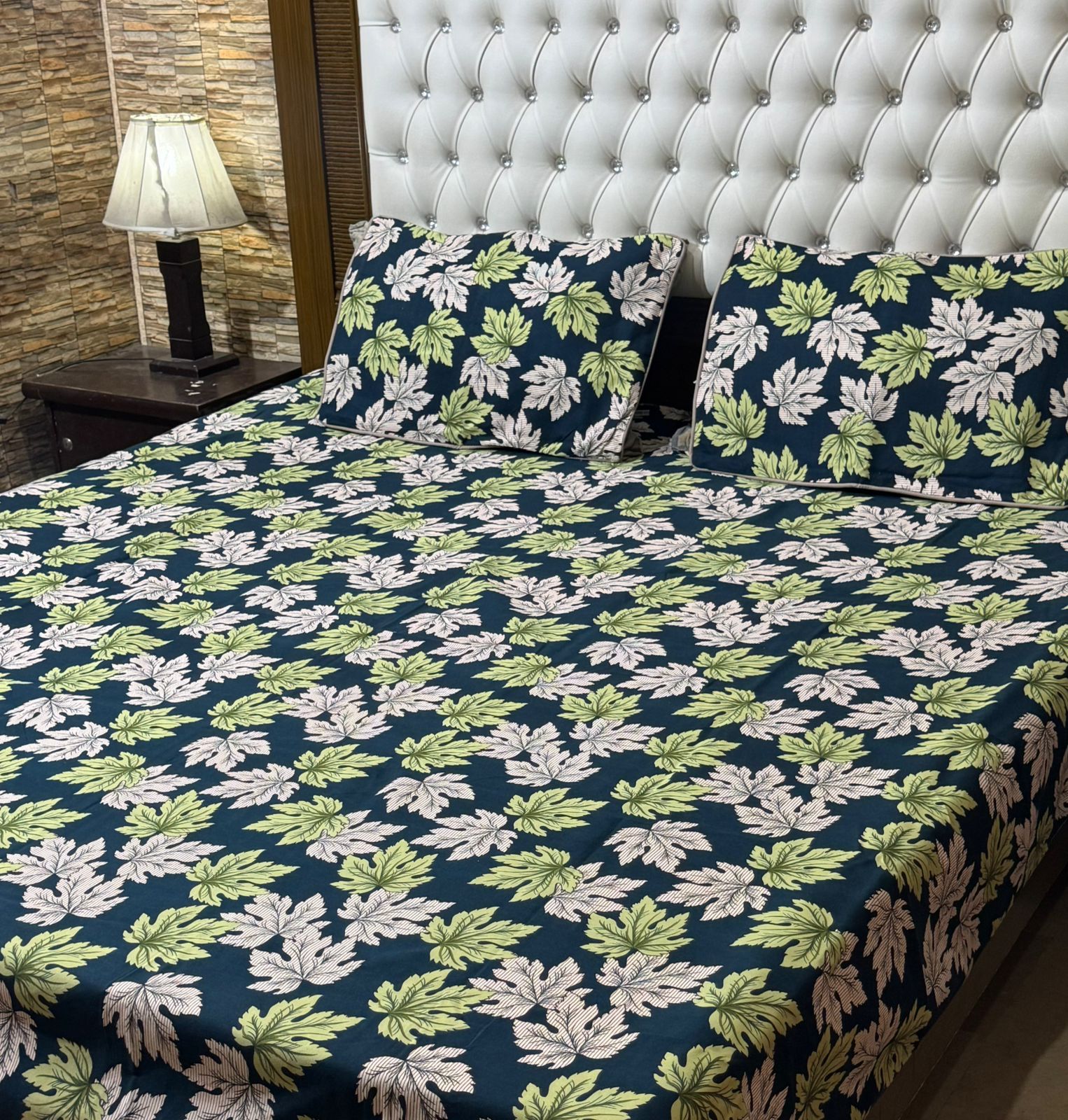 Super Cotton Bed Sheet - King - TBS018