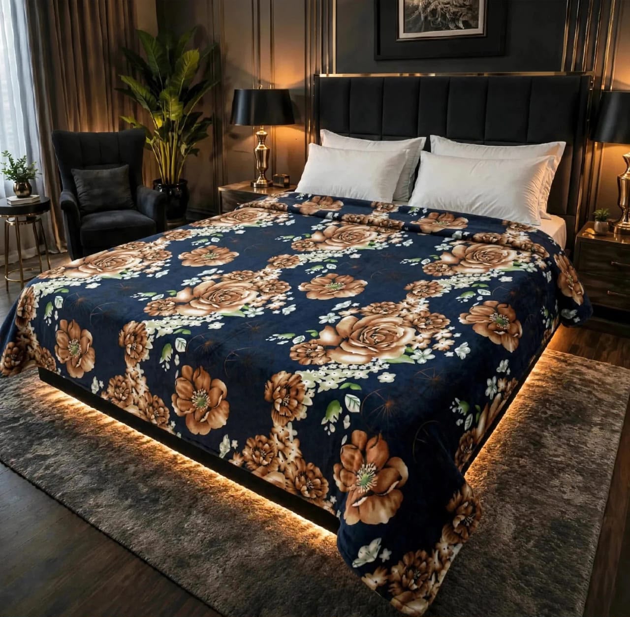 Fleezy Printed Blanket - King - FPB041