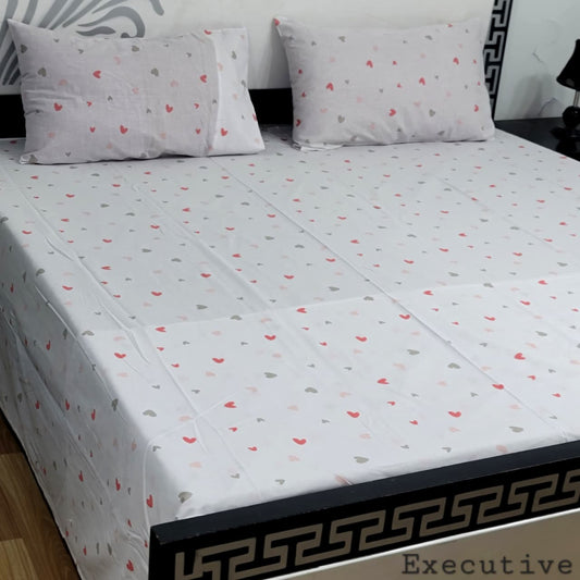 Cozify Pure Cotton Bed Sheet - King - CPB 017