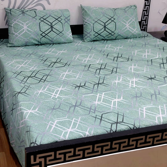 Cozify Pure Cotton Bed Sheet - King - CPB067