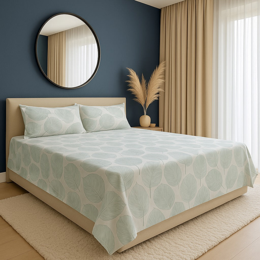 Cozify Pure Cotton Bed Sheet - King - CPB049