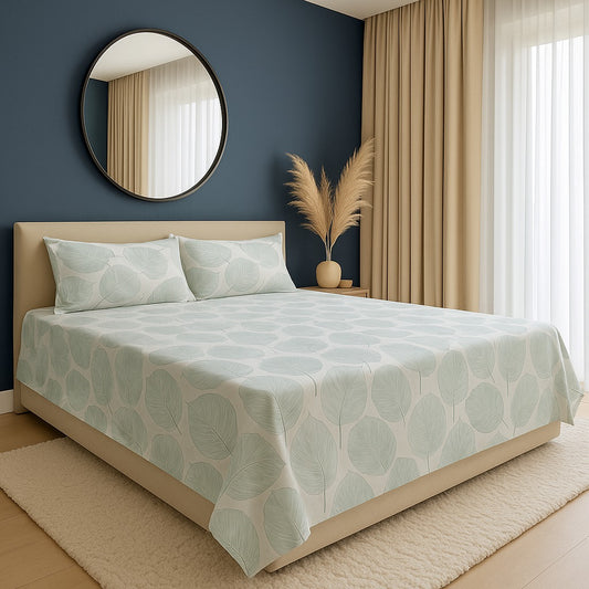 Cozify Pure Cotton Bed Sheet - King - CPB049