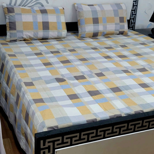 Cozify Pure Cotton Bed Sheet - King - CPB068